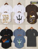 Kit 6 Camisetas Premium O S K Masculina #k104