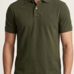 Polo Elastano T O M Classic Preto #CP468