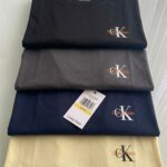 Kit 4 Camisetas Premium C K J Basic Masculina