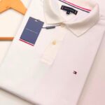 Polo Elastano T O M Classic Creme #CP464