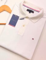 Polo Elastano T O M Classic Creme #CP464