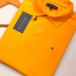 Polo Elastano T O M Classic Mostarda #CP466