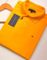 Polo Elastano T O M Classic Mostarda #CP466