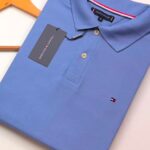 Polo Elastano T O M Classic Azul #CP463