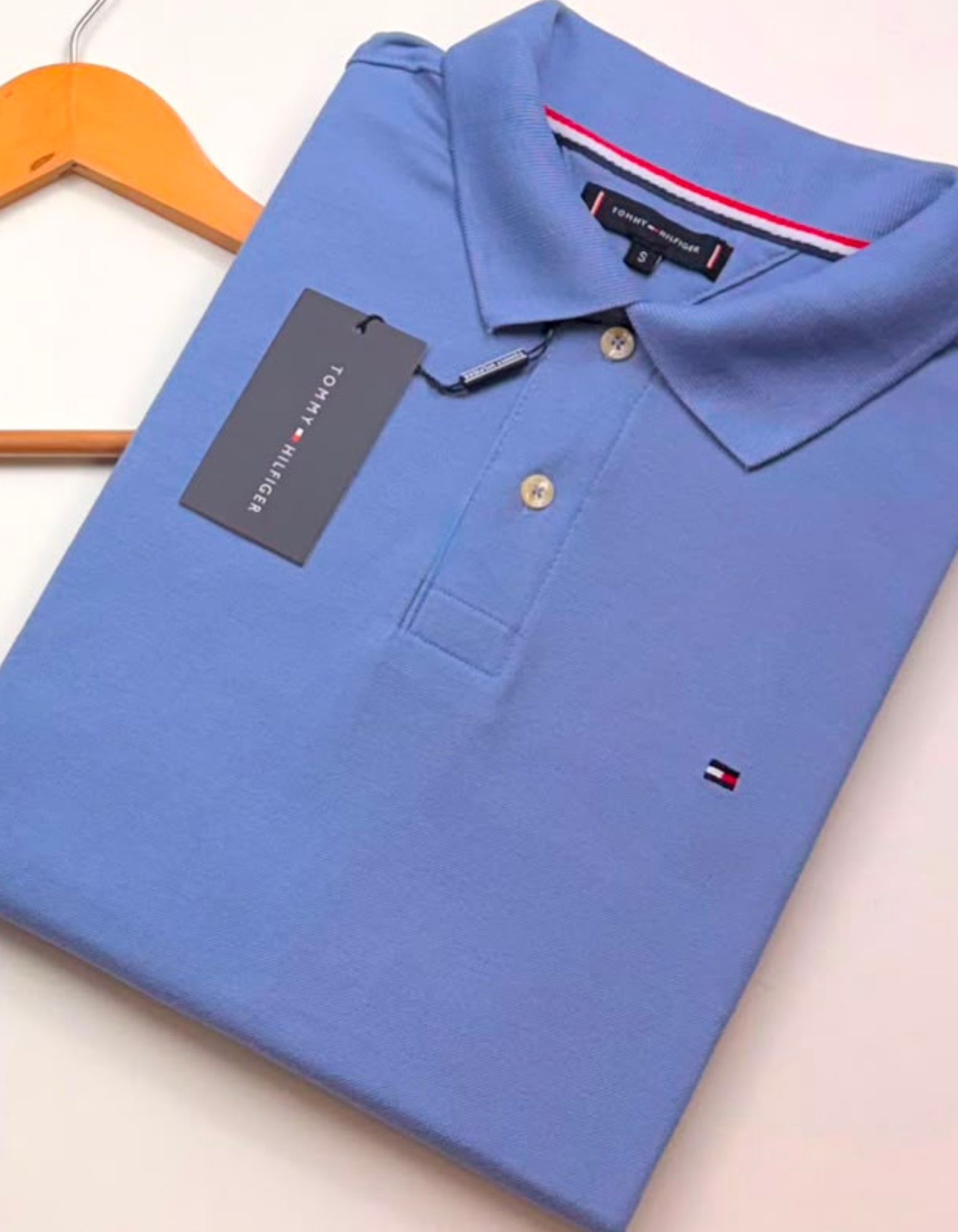 Cópia de Cópia de Cópia de Cópia de Cópia de Cópia de Cópia de Cópia de Cópia de Cópia de Cópia de FORMA GRANDE (70) Polo Elastano T O M Classic Azul #CP463 - Imagem 1