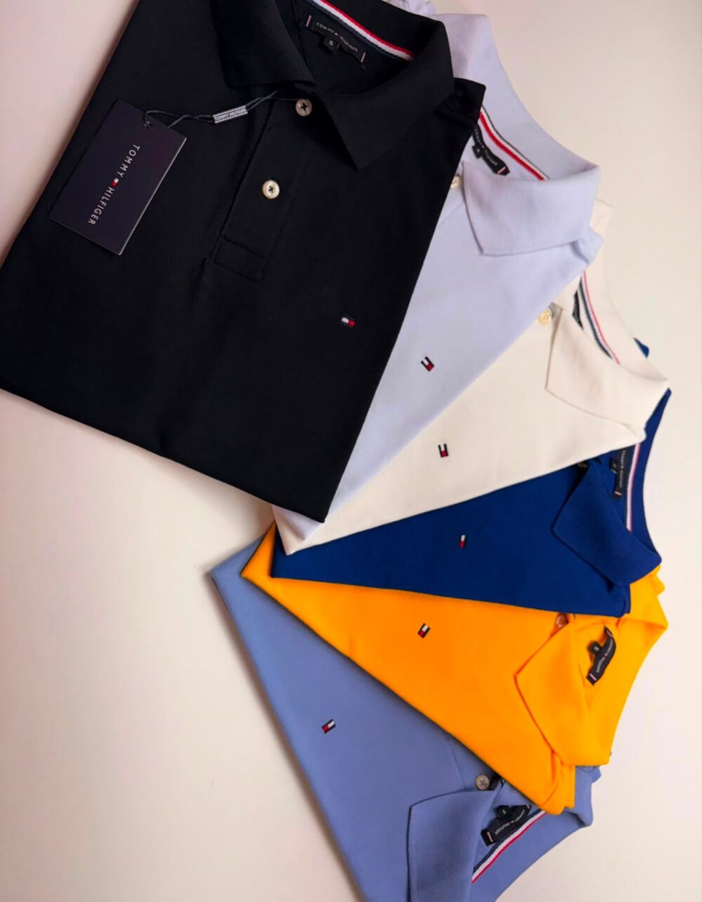 Polo Elastano T O M Classic Preto #CP467 - Imagem 2