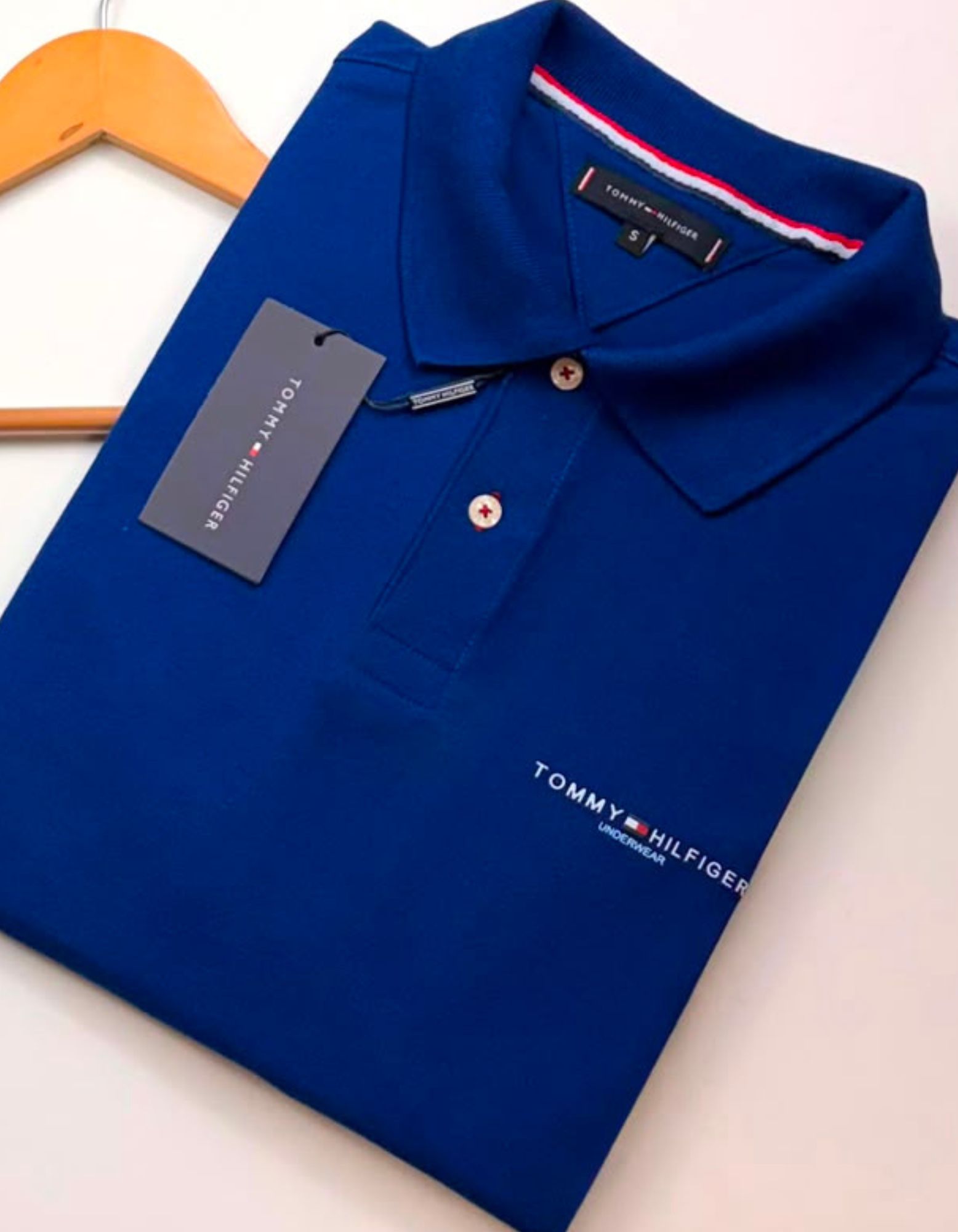 Cópia de Cópia de Cópia de Cópia de Cópia de Cópia de Cópia de Cópia de Cópia de Cópia de Cópia de FORMA GRANDE (76) Polo Elastano T O M Azul #CP459 - Imagem 1
