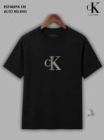Kit 5 Camisetas Premium C K J Masculina - Imagem 4