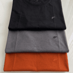 Kit 3 Camisetas Premium E L L Bordada Cores Mais Vendidas