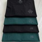 Kit 4 Camisetas Premium J O H N Essential Black & Green