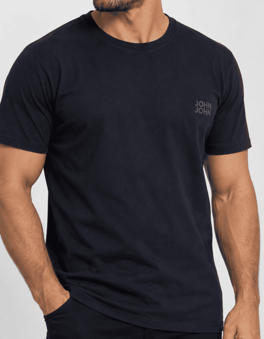 Kit 4 Camisetas Premium J O H N Essential Black & Green - Imagem 3