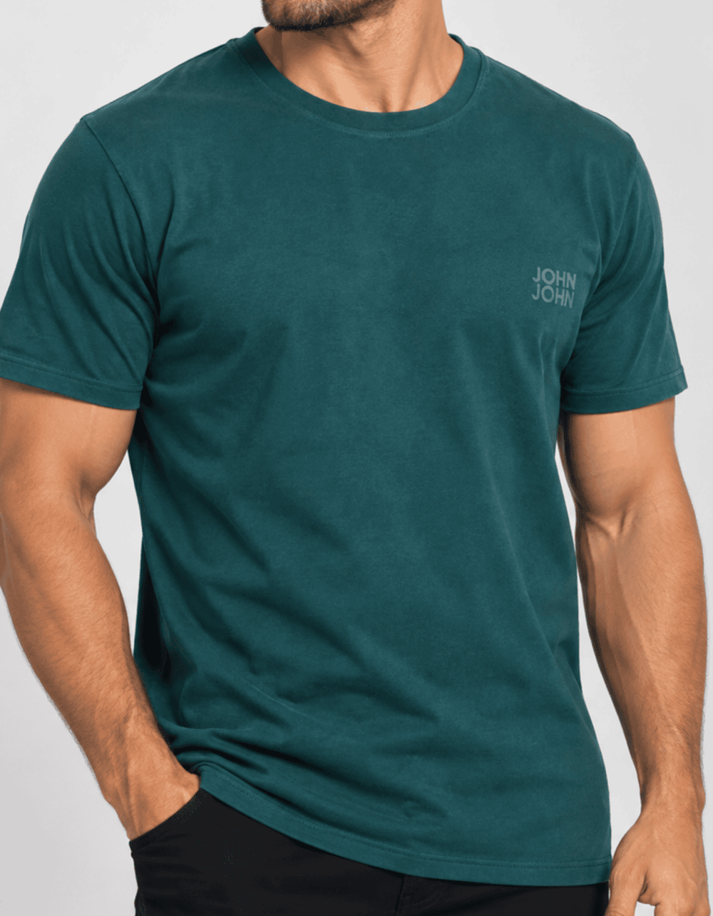 Kit 4 Camisetas Premium J O H N Essential Black & Green - Imagem 4