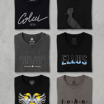 Kit 6 Camisetas Premium Mais Vendidas Semana Masculina