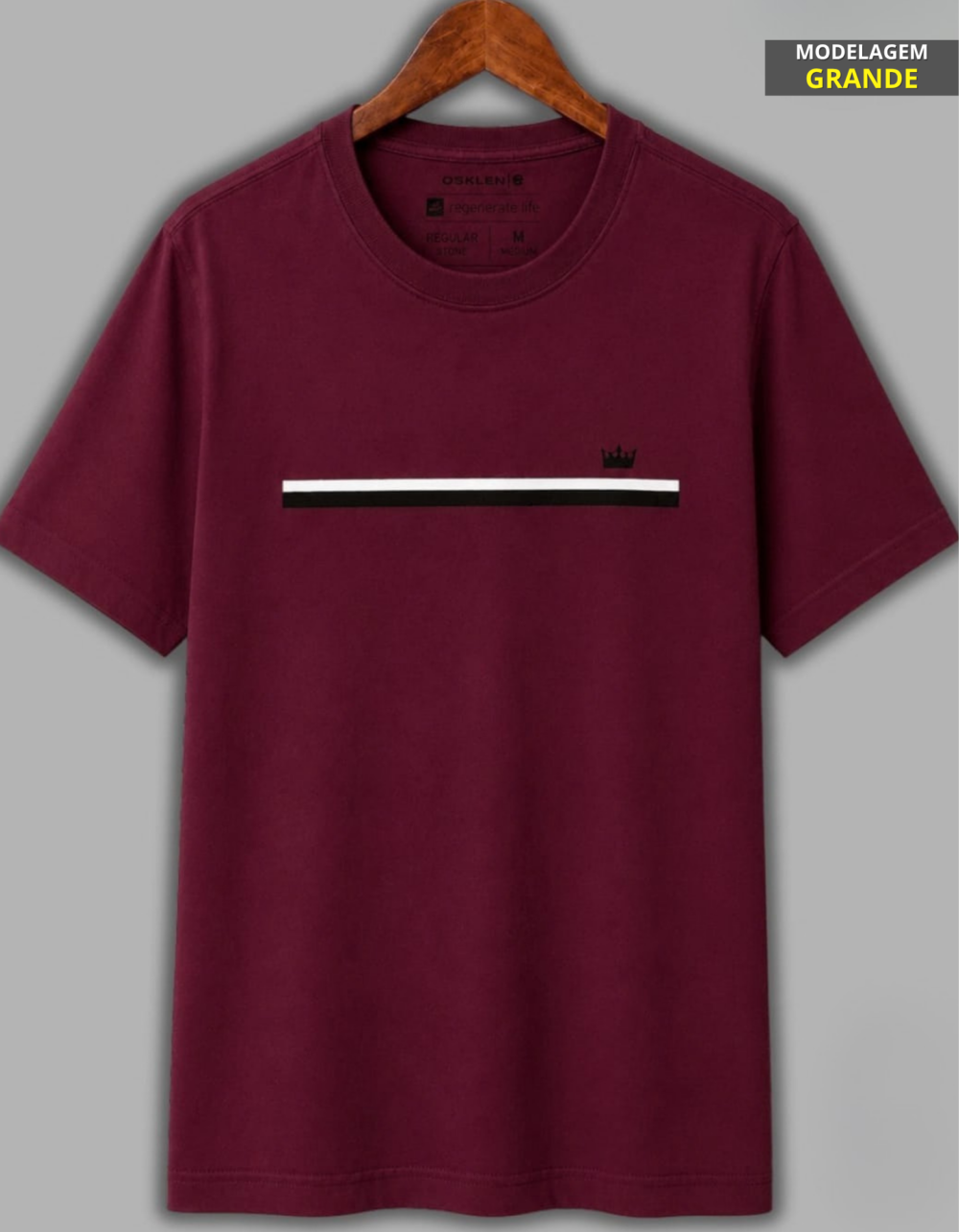 Kit 6 Camisetas O S K Masculina Mais Vendida - Imagem 2