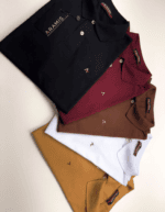 Polo Elastic A R A Branca #CP488 - Imagem 2