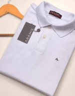 Polo Elastic A R A Branca #CP488