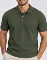 Polo Elastic Minimal Verde #CP488
